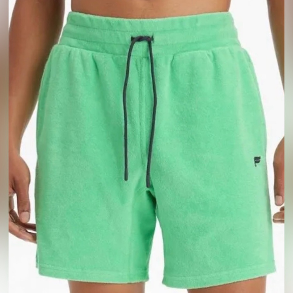 Fabletics Mint Green Terry Shorts